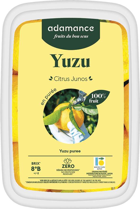 yuzu en purée surgelée
