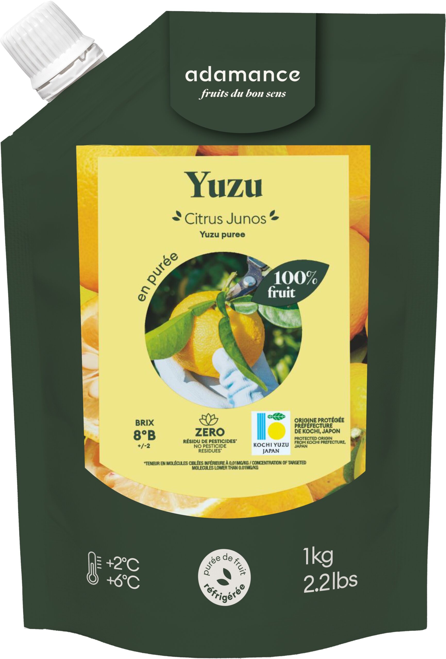 Yuzu réfrigérée Adamance